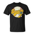 Lets Go Bananas Banana Playing Baseball Baseball Player T-Shirt