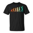 Golf Human Evolution Golfers Golf Players Golfing Apparel T-Shirt