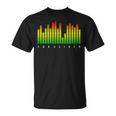 Grafica Per La Musica Equalizzatore Equaliser Maglietta