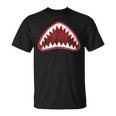Great Shark Face Graphic Ocean Bite Lover Cool T-Shirt