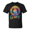 Groovy Peace Sign Tie Dye Hippie T-Shirt