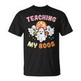 Halloween Teacher Teaching My Boos Costume Teacher Women T-Shirt