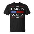 Harris Walz 2024 Kamala Harris 2024 Tim Walz 2024 Usa Flag Maglietta