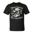 Heads Carolina Tail California Retro Vintage Country T-Shirt