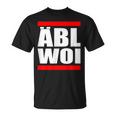 Hessisch Äbl Woi Apfelwein Äppler Oder Bembel T-Shirt