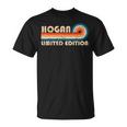 Hogan Surname Retrointage 80S 90S Birthday Reunion Maglietta