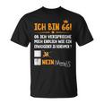 Ich Bin 66 Jahre Adult Birthday S T-Shirt