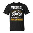 Ich Geh' Jetzt Mofa Fahren Moped Moped T-Shirt