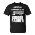 Ich Kicke Als Großer Bruder Bruder Bruder Fußball Maglietta