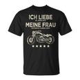 Ich Liebe Es Wenn Meine Frau Mich Motorrad Fahren Lässt Lässt T-Shirt