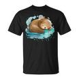 Ich Mag Halt Otter Seeotter Kinder Damen Herren T-Shirt