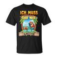 Ich Muss Gar Nichts Ich Bin Im Ruhestand Rentner T-Shirt