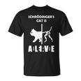 Il Gatto Di Schrödinger Dead And Alive Nerd Della Fisica Maglietta