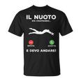 Il Nuoto Sta Chiamando E Devo Andare Maglietta