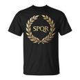 Imperio Romano Spqr Camiseta unisex