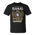 It's A Kapral Thing You Wouldn't Understand Personalized Last Name Kapral Family Crest Coat Of Arm T-Shirt
