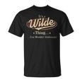 It's A Wilde Thing You Wouldn't Understand T-Shirt