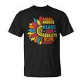 Kamala Harris Waltz Peace Love E Hope Diversity T-Shirt