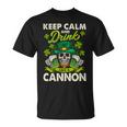 Keep Calm And Drink Like A Keep Calm And Letcannon Handle It T-Shirt