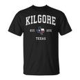 Kilgore Texas Tx Bandiera Dello Statointage Maglietta