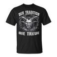 KrampusEvil Nikolaus Perchtenlaus Krampus Mask Perchten T-Shirt