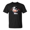 Kuh Lustig Süß Niedlich Comic Cartoon Kühe Tiere T-Shirt