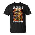 Lactose Intolerant Skeleton Lactose Intolerance Maglietta