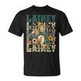 Lainey Name Girl Personalized Name Cowgirl T-Shirt