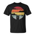 Lamaintage Retro Alpaca Tramonto Fun Maglietta