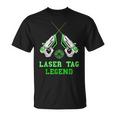 Laser Tag Legend Lasertag Player Indoor Game Sports Team T-Shirt