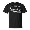 Last First Day Of Senior Year 2025 Boys Class Of 2025 T-Shirt