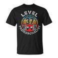 Level 37 Jahre Geburtstags Männer Gamer 37 Geburtstag T-Shirt