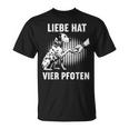 Liebe Hatier Pfoten Dalmatian Dalmatian Owner Dalmatian T-Shirt