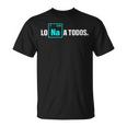 Lo Sodio A Todos Los Odio A Todos Cuello Camiseta unisex