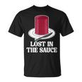 Lost In The Sauce Thanksgiving Dinner Cranberry Sauce T-Shirt