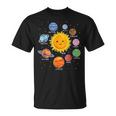 Love Solar System Camisa Para Para Niños Y Niñas Camiseta unisex