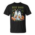 Marijuana Best Buds Ghost 420 Weed Cannabis Halloween T-Shirt