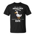 Mein Menschen Kostüm Bin Ich Eine Ente German Langu T-Shirt