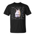 Meme Gatto Meme Divertente Huh Matematica Gatto Per Matimathique Maglietta