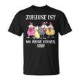 Merch Zuhause Ist Wer Meine Hühner Sindon Merch S T-Shirt