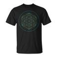 Metatron Cube Sacred Geometry Regalo Maglietta