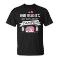 Mir Reichts Ich Geh Camping Caravan Camper T-Shirt