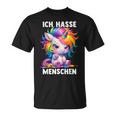 Misantroph Ich Hasse Menschen T-Shirt