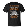 Motociclo Piano Per La Pensione Andare In Moto Motociclista Maglietta
