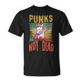Musique Punk Non Morte Punk Rock Licorne T-Shirt