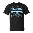 New Baby Announcement Boy 1St Time Grandma T-Shirt