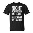 Nicht Schubsen Schnitzel Im Bauch T-Shirt