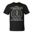 Nordic Mythology Patience Impatience Hammersbald T-Shirt