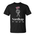 Nordkap Coordinates T-Shirt