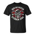 Nur Die Besten Die Jung Biker Statement Rocker T-Shirt